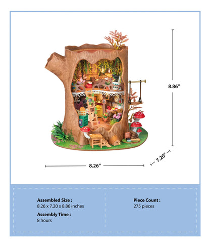 Fairytale Tree House DIY Miniature House Kit