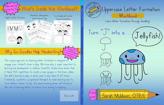 Doodles Helps Handwriting Uppercase Letters
