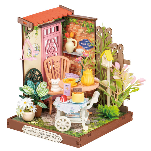 Fancy Tea Yard DIY Miniature House Kit