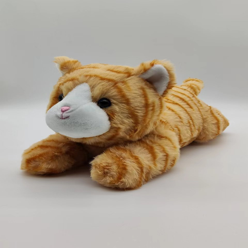 McHugs April the Lazy Kitten Weighted Plush Animal