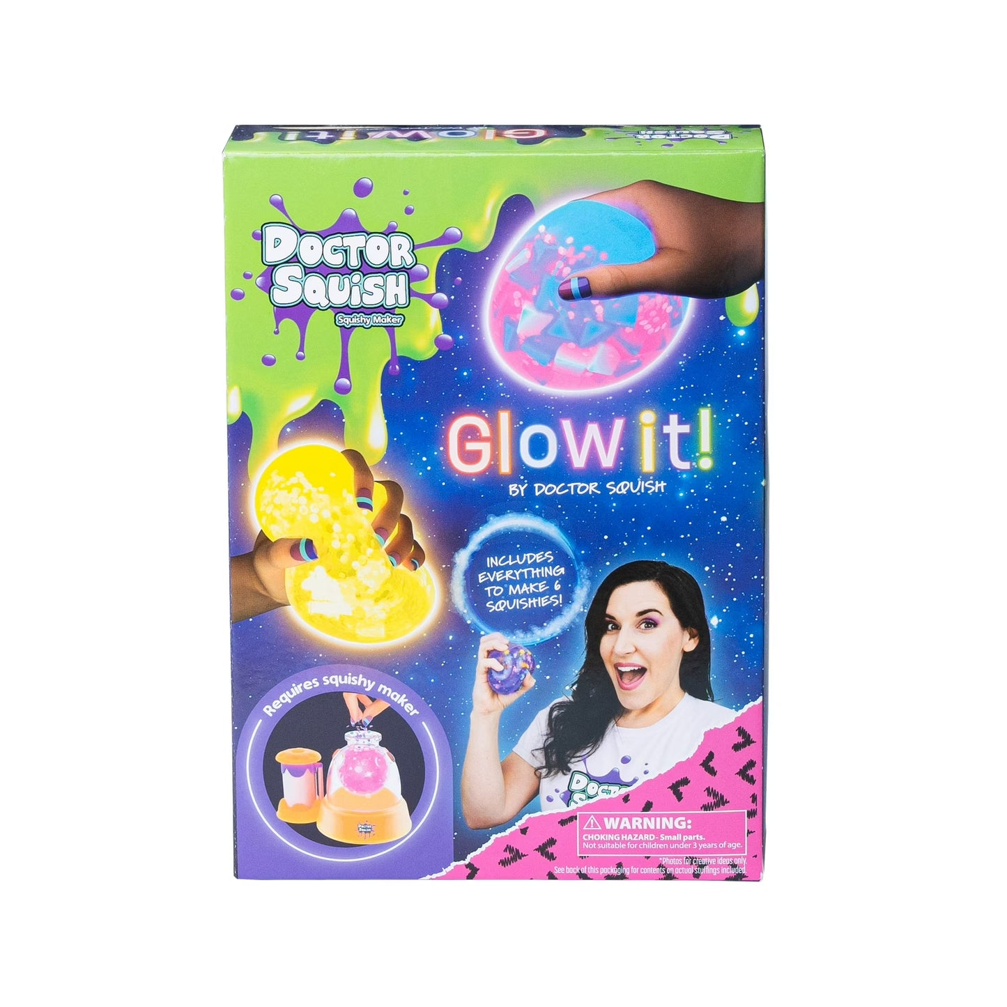 Doctor Squish Glow It Refill Toysmith
