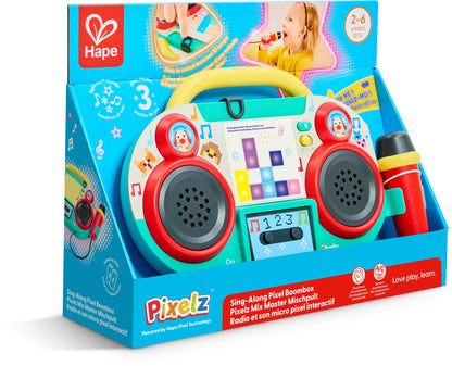 Sing-Along Pixelz Boombox Hape