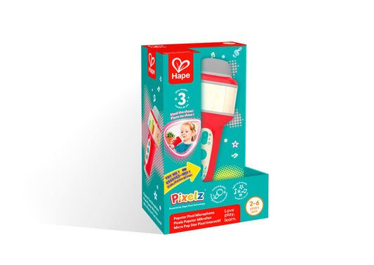 Popstar Pixelz Microphone Hape