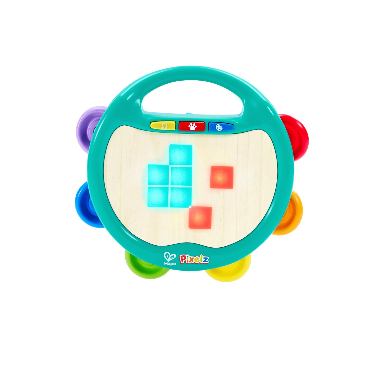 Shake & Tap Pixelz Tambourine Hape