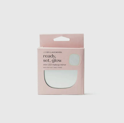 Lemon Lavender Lightup Mini Mirror