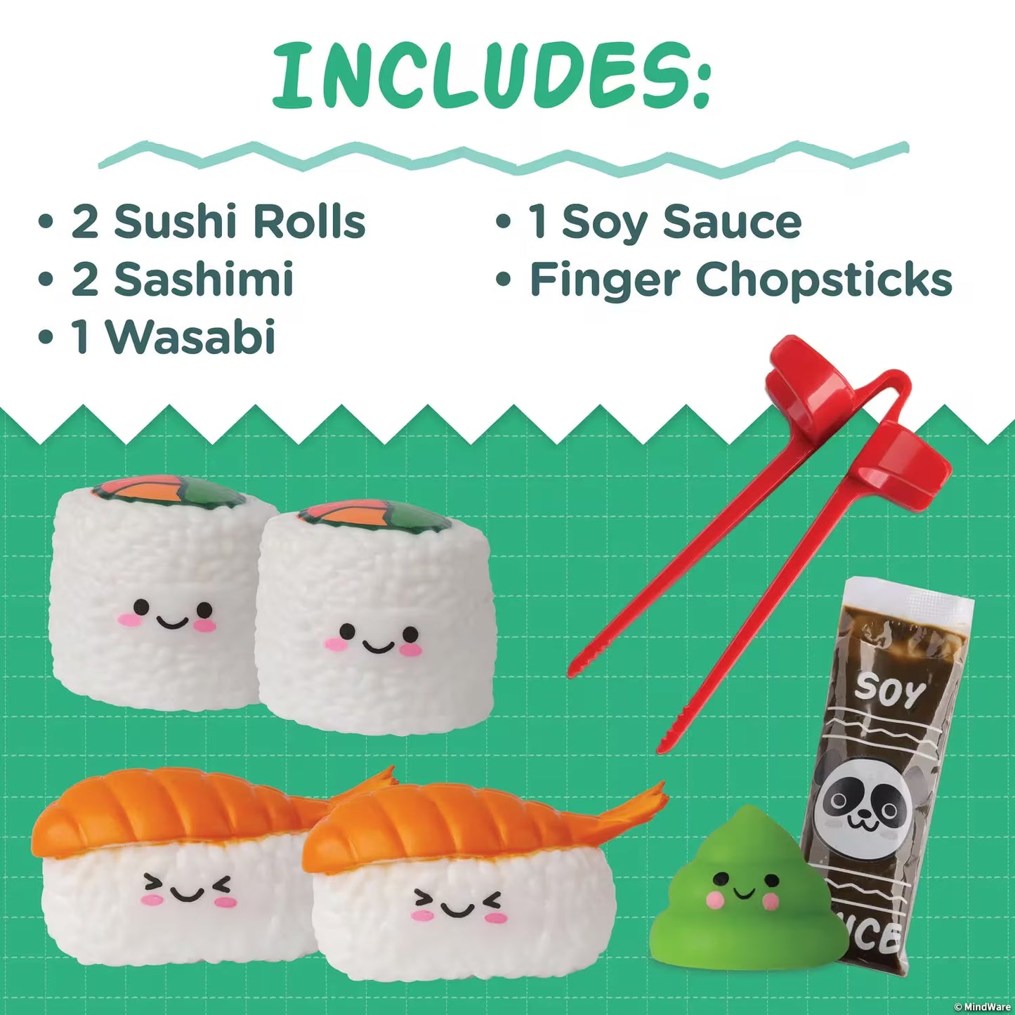 Foodie Fidget - Sushi Tray Mindware