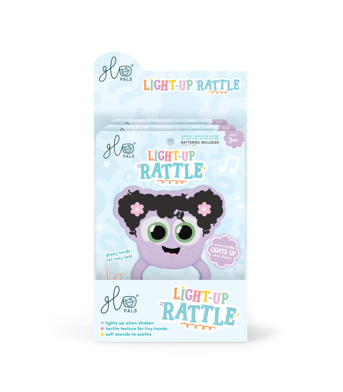 Glo Pals Lumi Light-Up Rattle