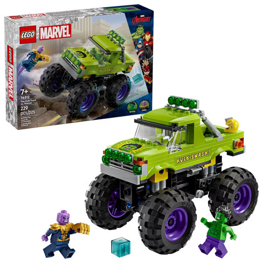 The Hulk Truck vs. Thanos LEGO