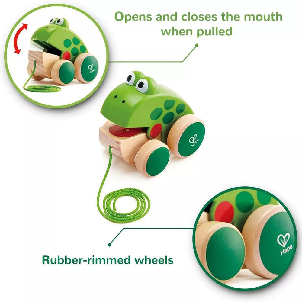 Frog Pull Along Hape
