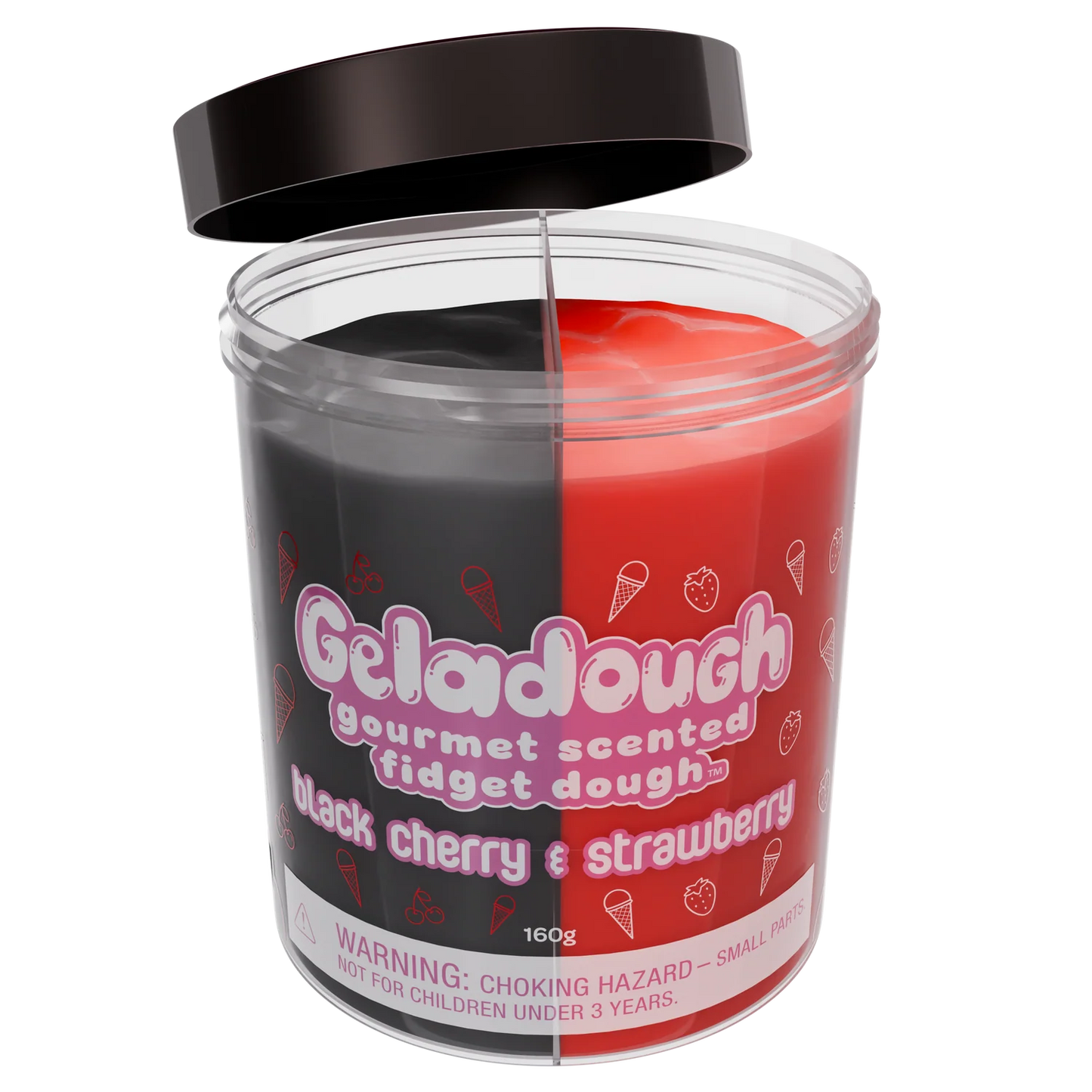 Black Cherry/ Strawberry Geladough