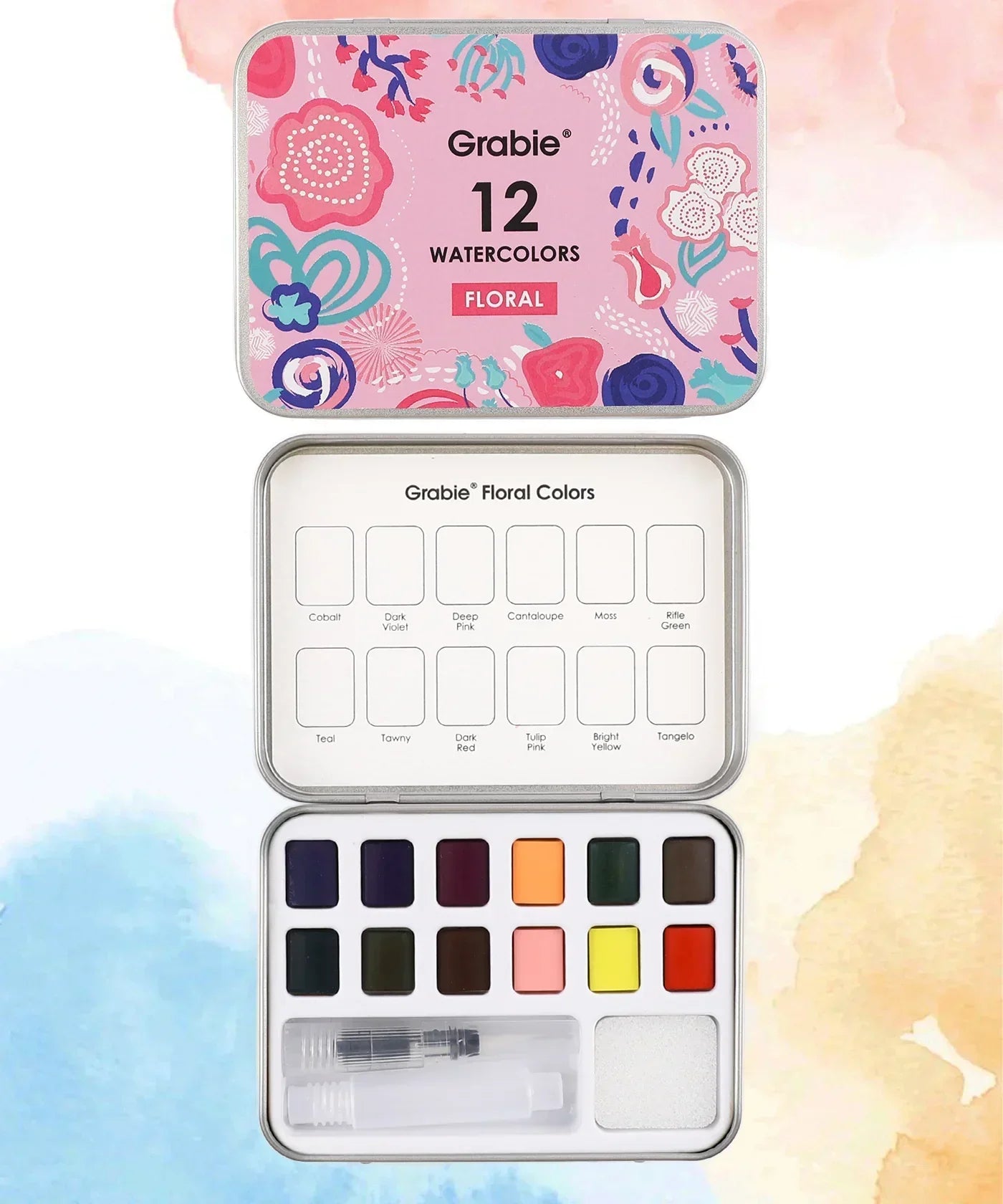 Watercolor Pocket Set, Floral Colors Grabie