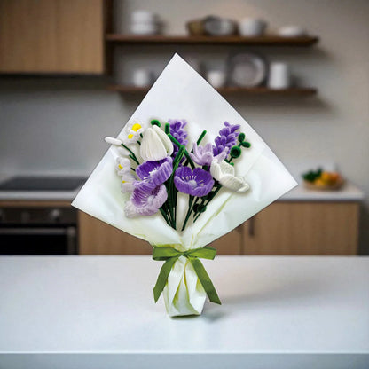 DIY Chenille Flower Bouquet Mix