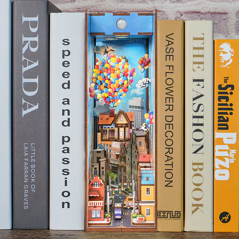 DIY Bookend: Travel With the Wind