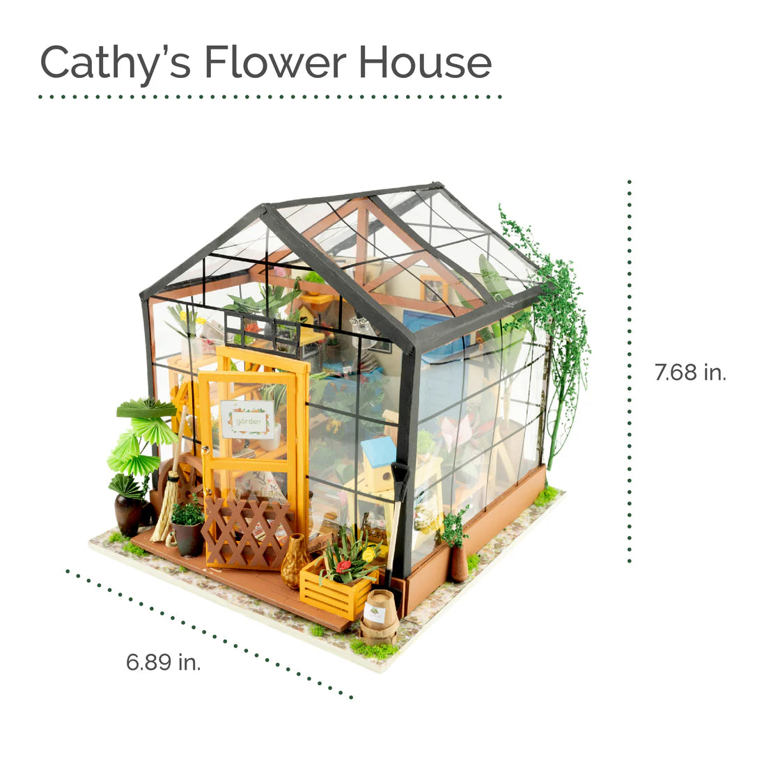 DIY Miniature: Cathy's Flower House