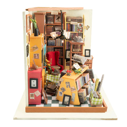 DIY Miniature House: Sam's Study