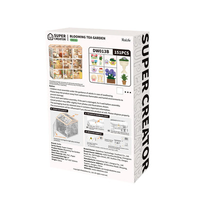 DIY Miniature Blooming Tea Garden