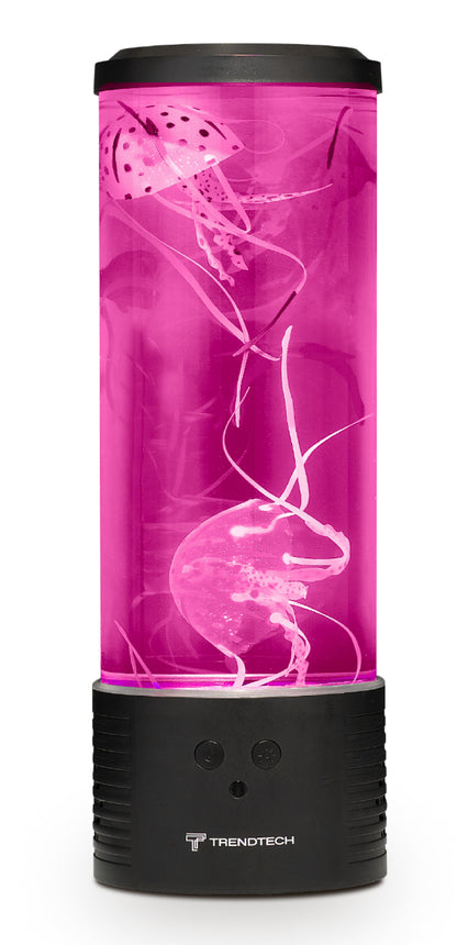 Jellyfish Lamp w/ Bluetooth Speaker-Black 14"