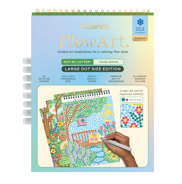 FlowArt: Premium - Large Dot - Floral Splendor