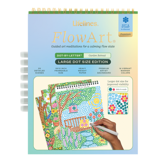 FlowArt: Premium - Large Dot - Floral Splendor