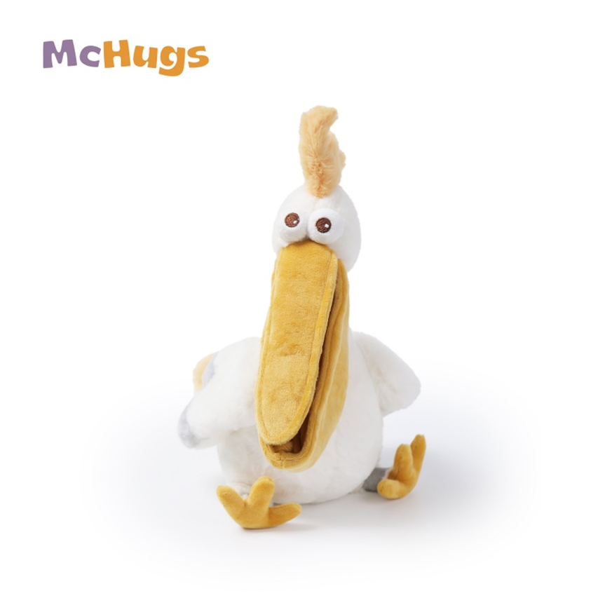 McHugs Hungry Pelican Weighted Plush Animal 25cm