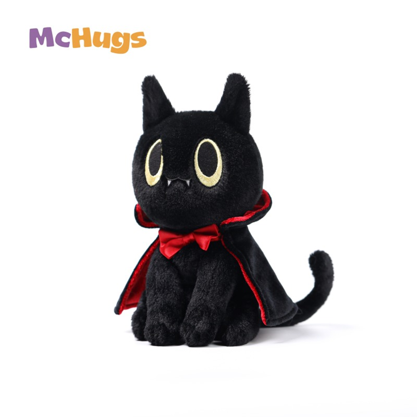McHugs Dracula Cat Halloween Weighted Plush Animal