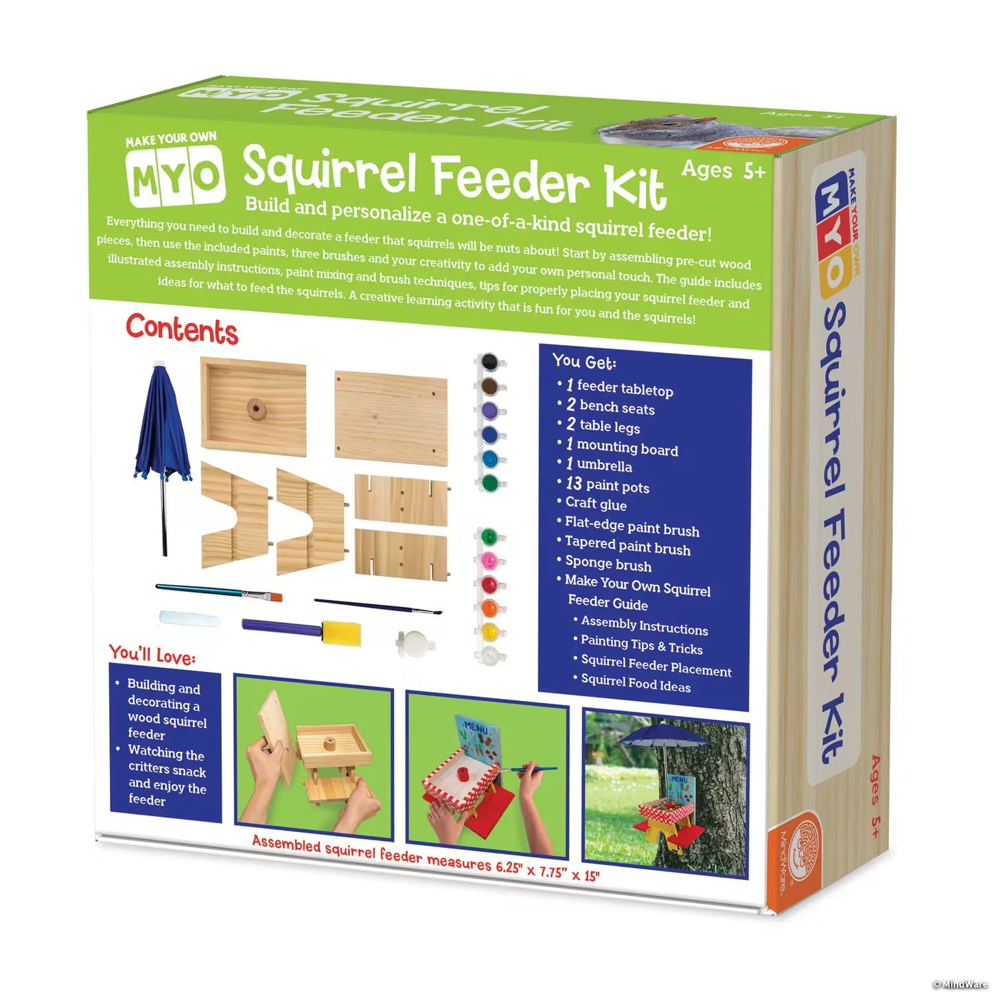 MYO Squirrel Feeder