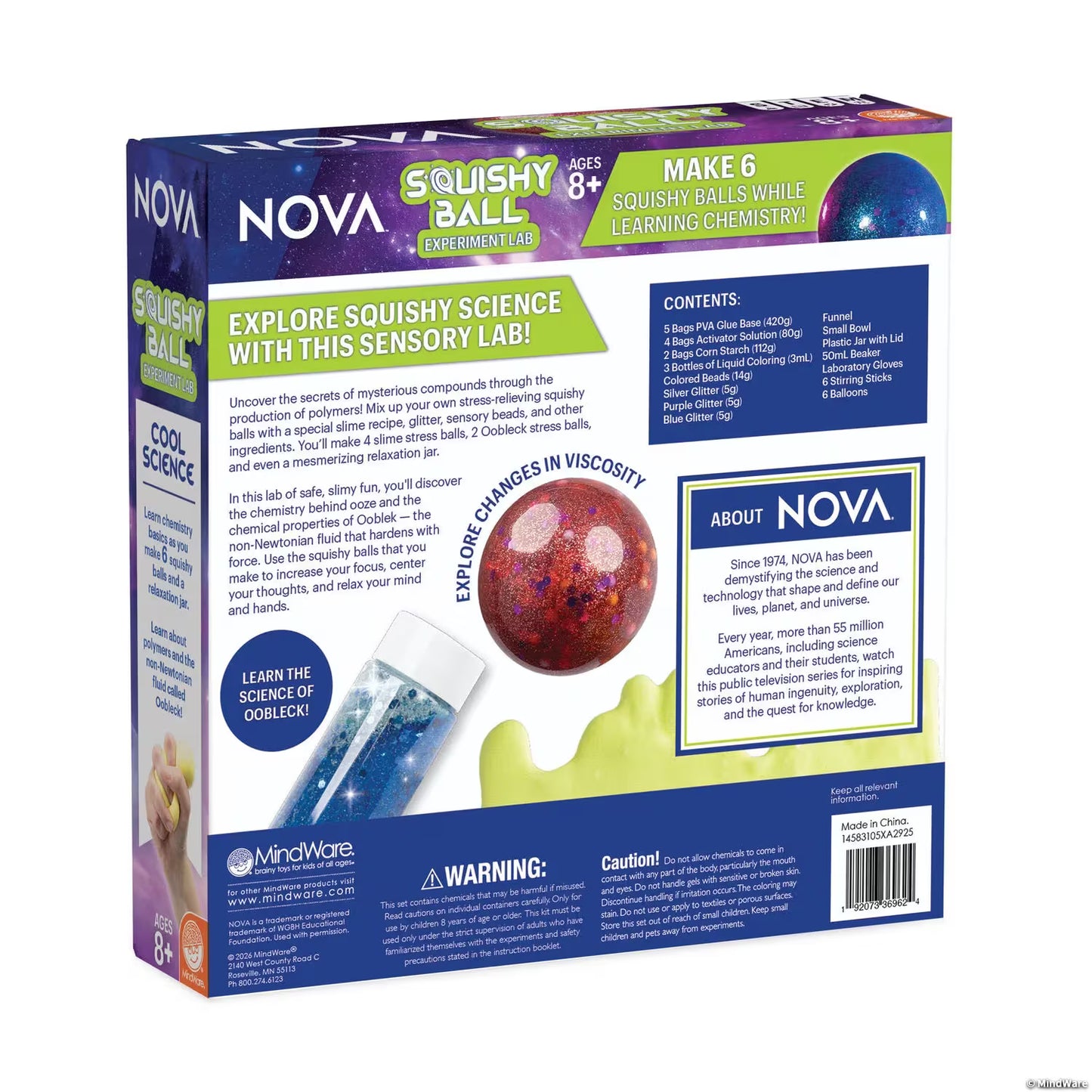 NOVA Squishy Ball Lab Mindware
