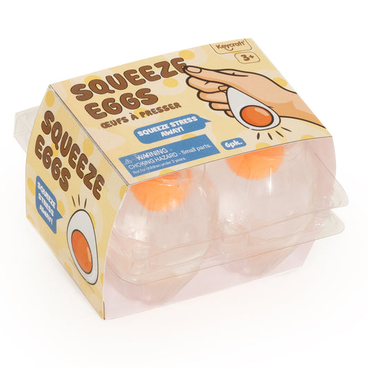 4 PK Squeeze Egg