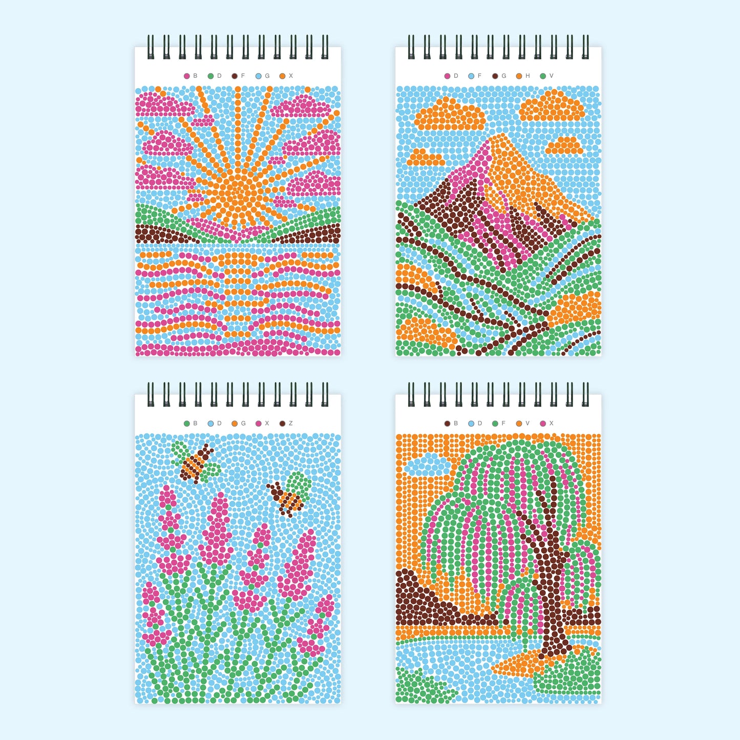 FlowArt Mini: Dot-By-Letter, Nature's Wonder Lifelines