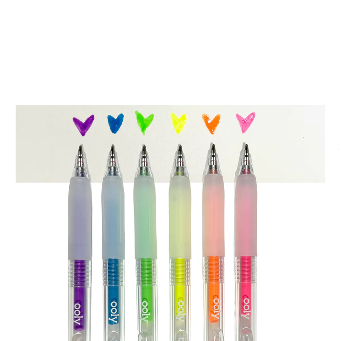Jelly Gloss Neon Multi Surface Deco Gel Pens