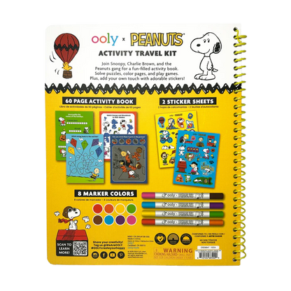Ooly x Peanuts Activity Travel Kit