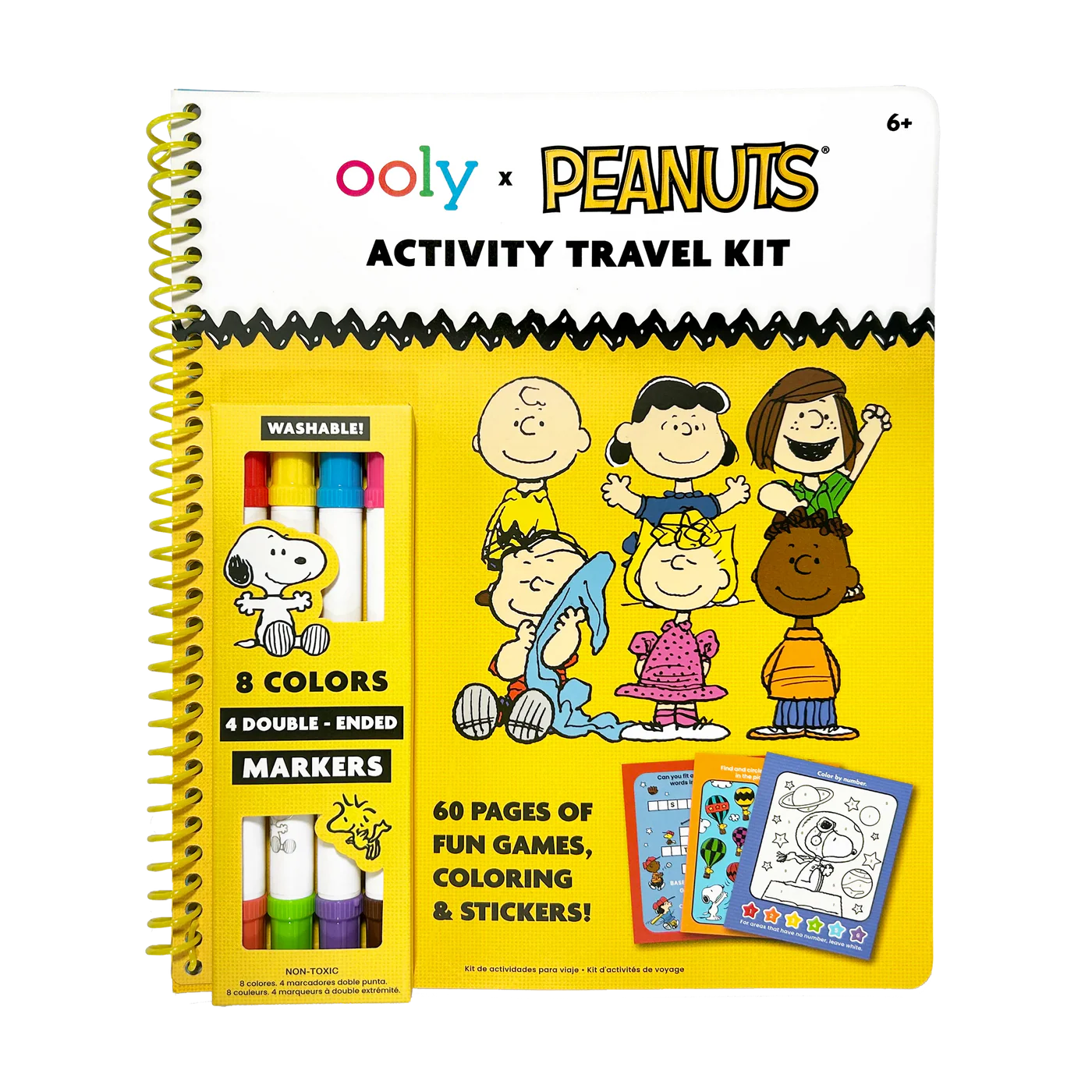 Ooly x Peanuts Activity Travel Kit
