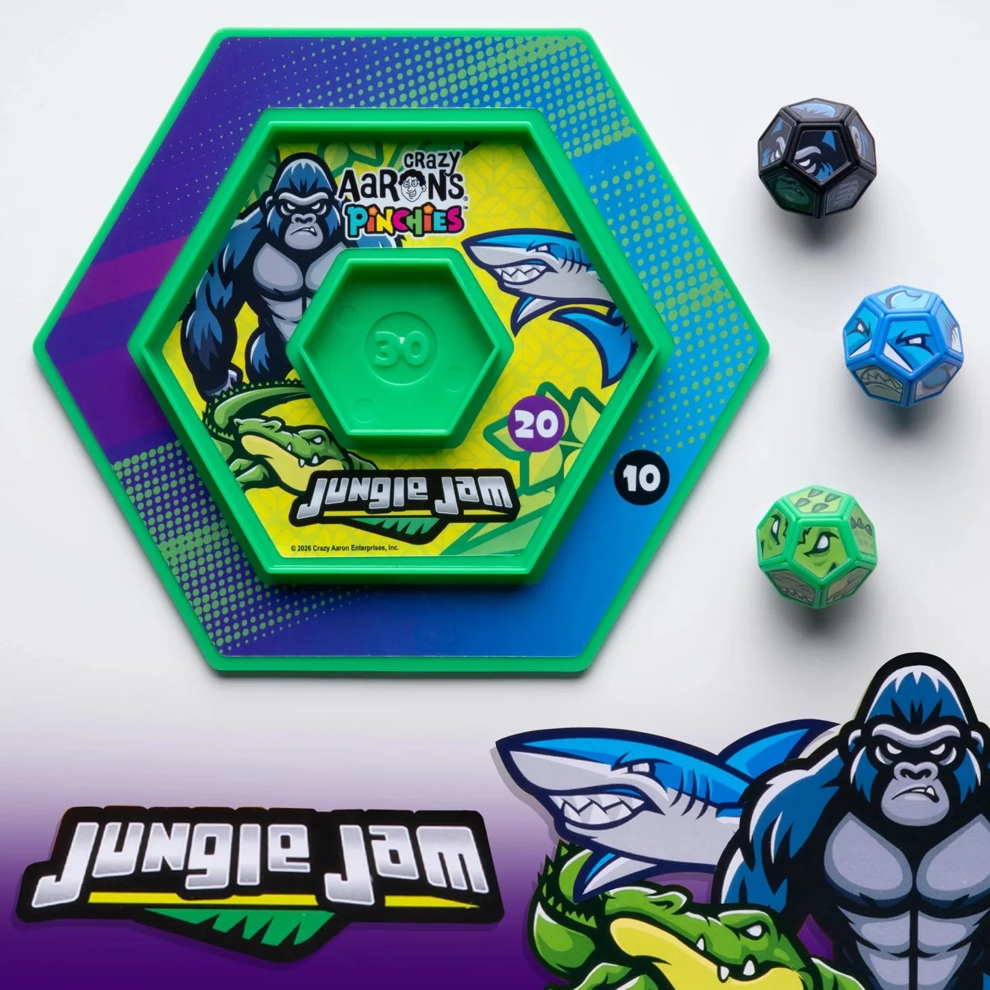 Pinchies Fidget Game Jungle Jam Crazy Aarons