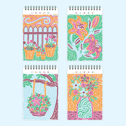 FlowArt Mini: Dot-By-Letter, Pretty Petals Lifelines