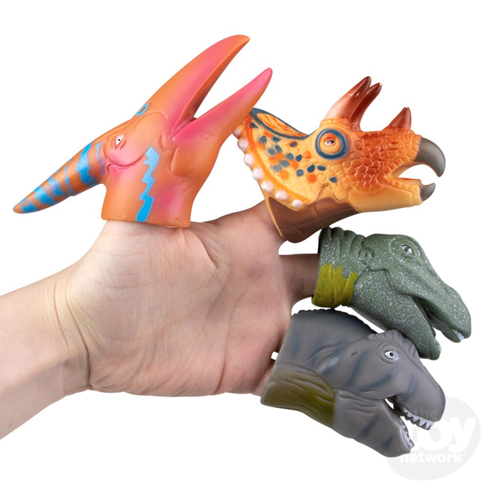 3" Dinosaur Finger Puppets