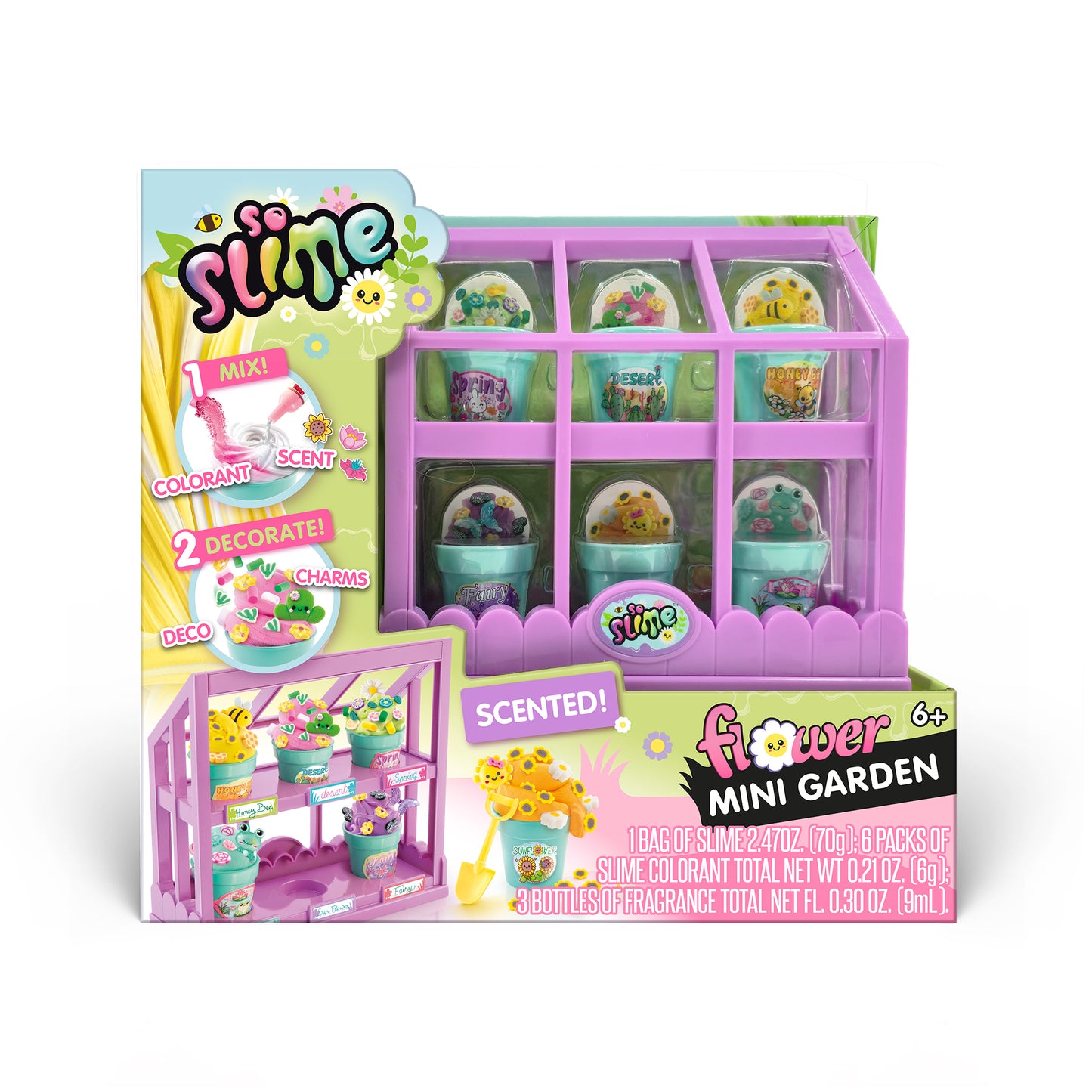 So Slime Flower Slime Mini Garden