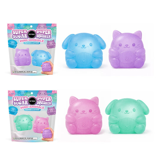 Super Duper Sugar Squisher Mini Kitty/Puppy