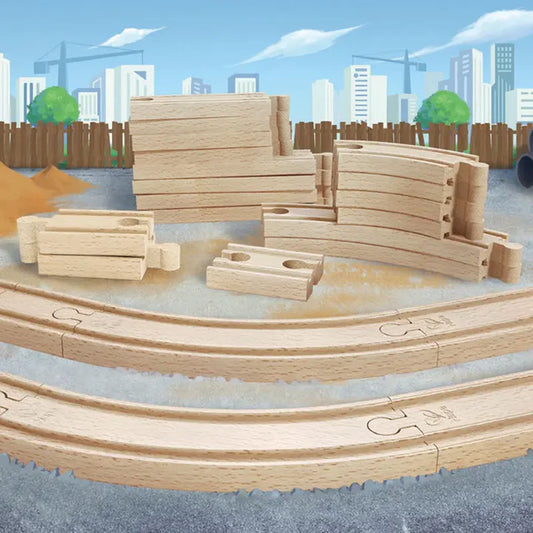 Super Expansion Wooden Rail Pack