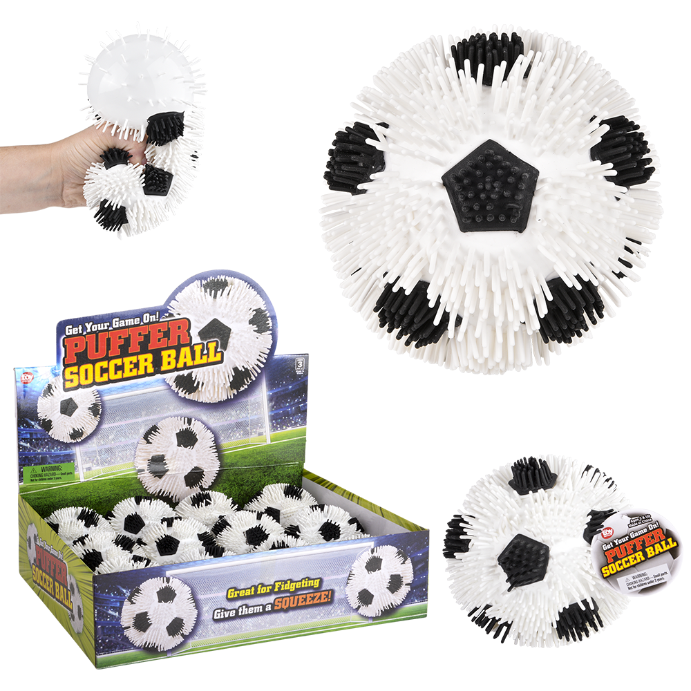 Squishy Puffer Soccer Ball