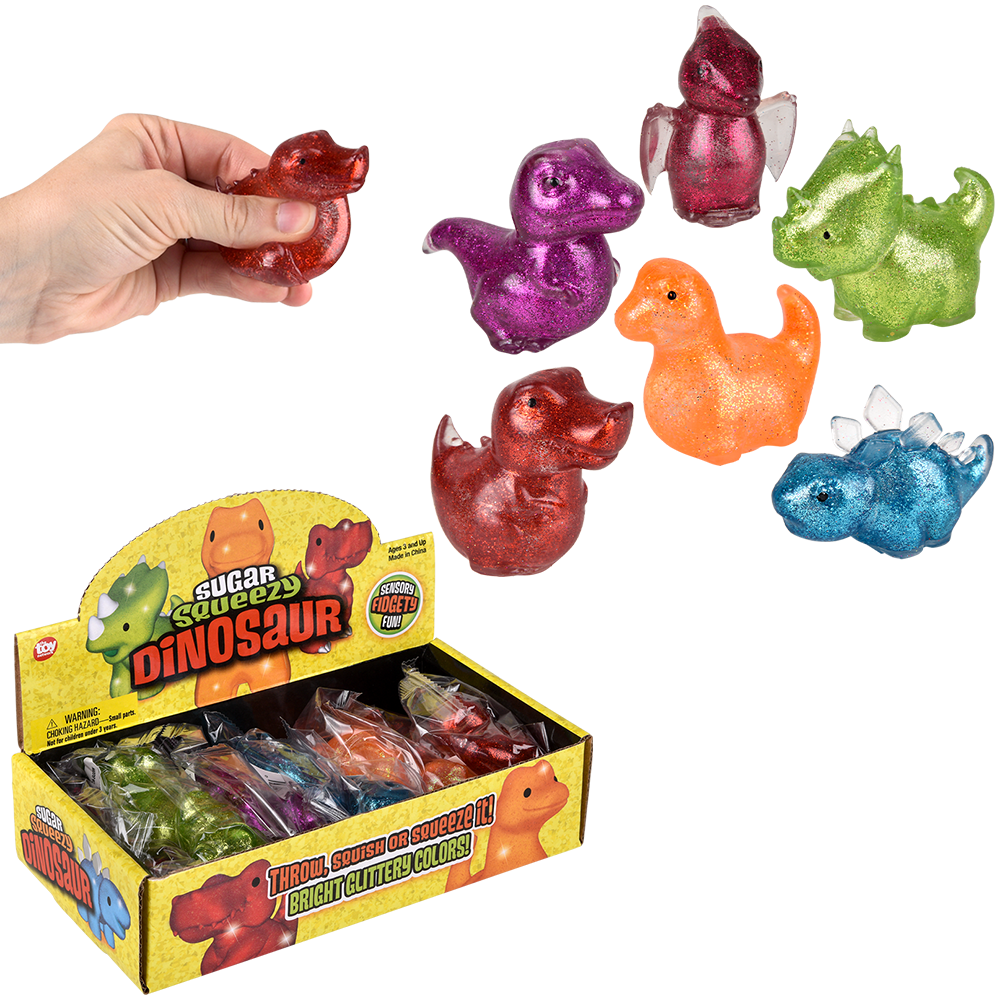 Sugar Squeezy Dinosaur 2.5"