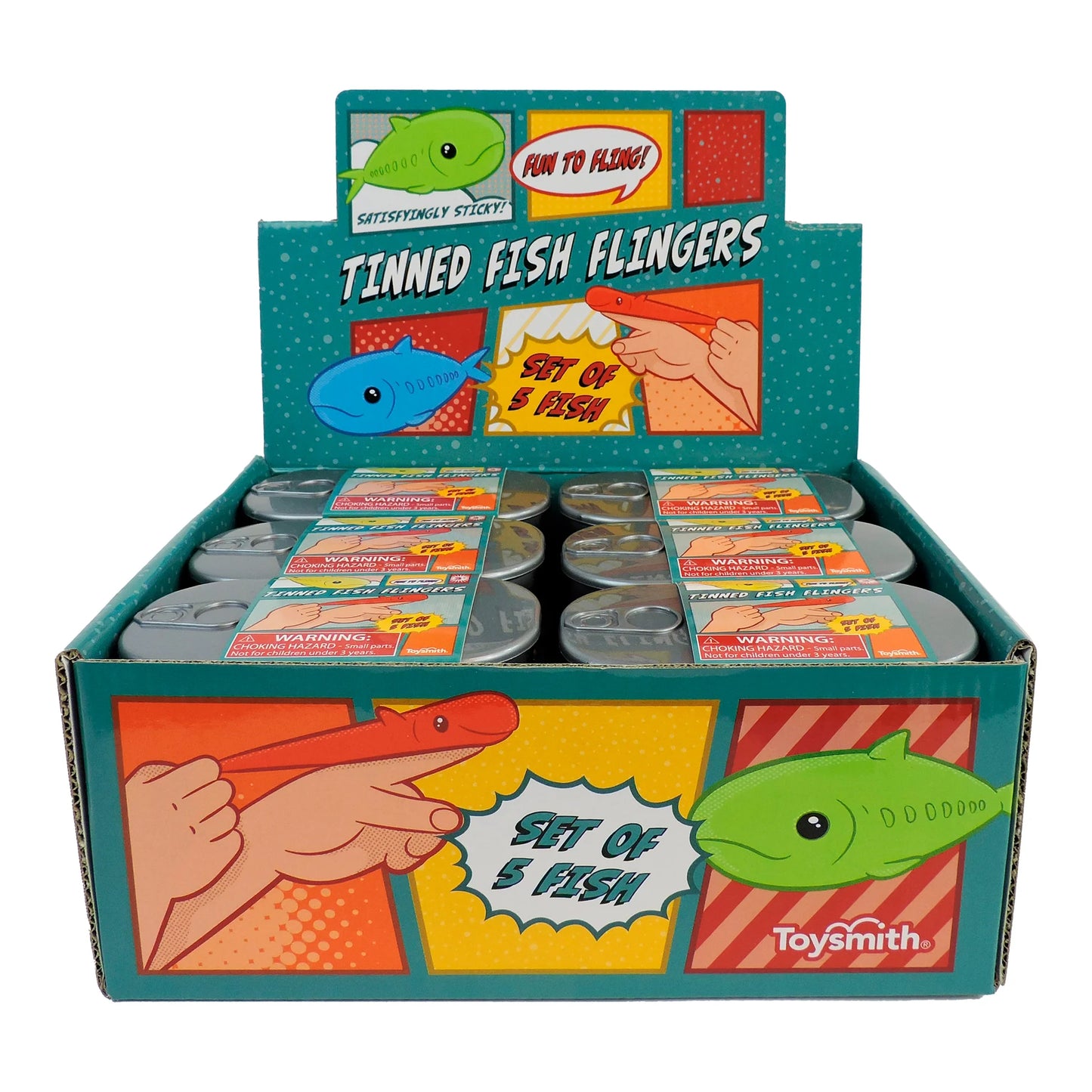 Tinned Fish Flingers Toysmith