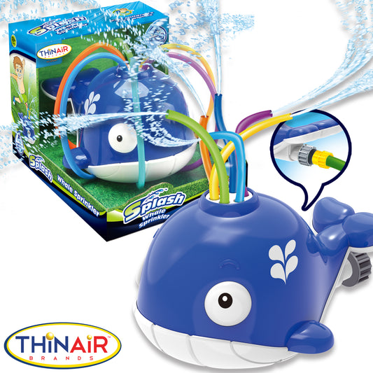Whale Sprinkler Water Game