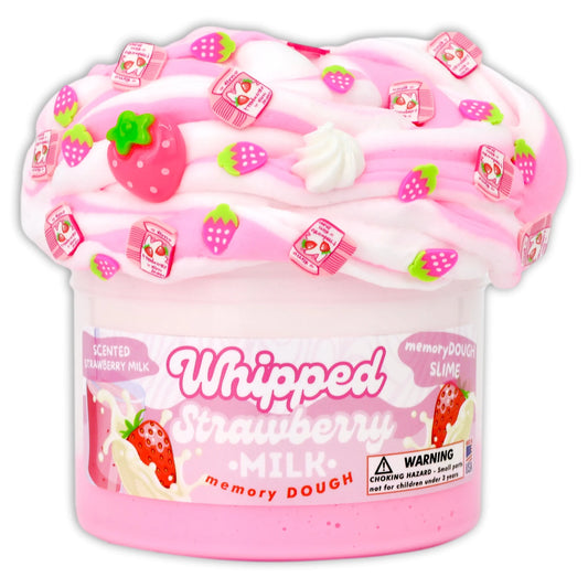 Whipped Strawberry Milk Slime