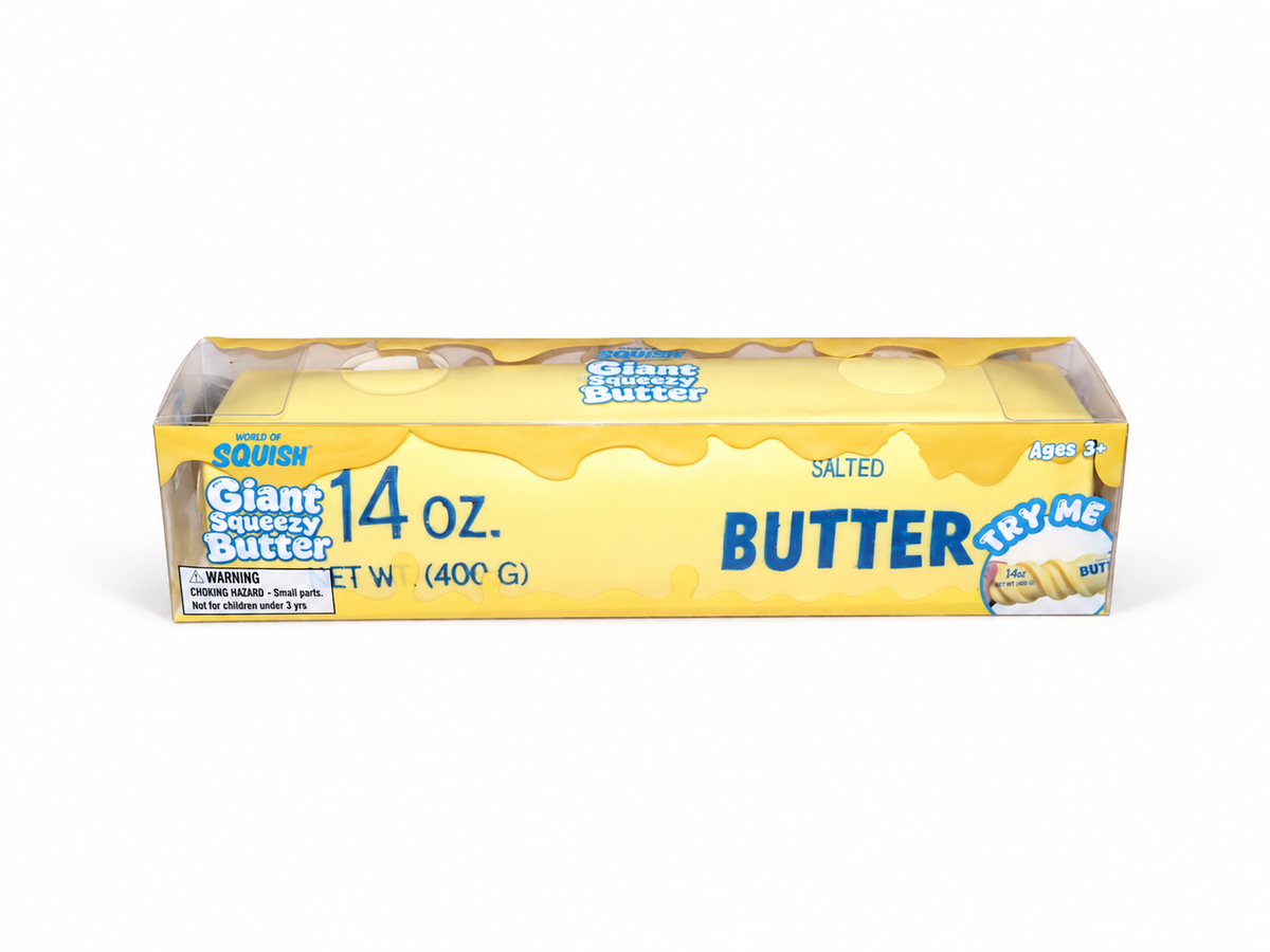 10" Giant Squeezy Butter - World of Squish