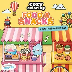 Cozy Coloring: Food & Snacks