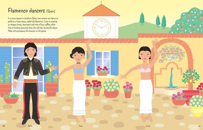 Sticker Dolly Dressing Around The World : Usborne