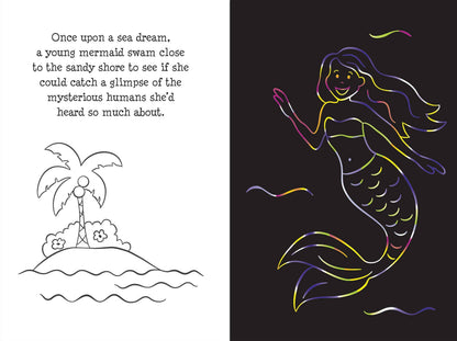 Mermaid Adventure Scratch and Sketch