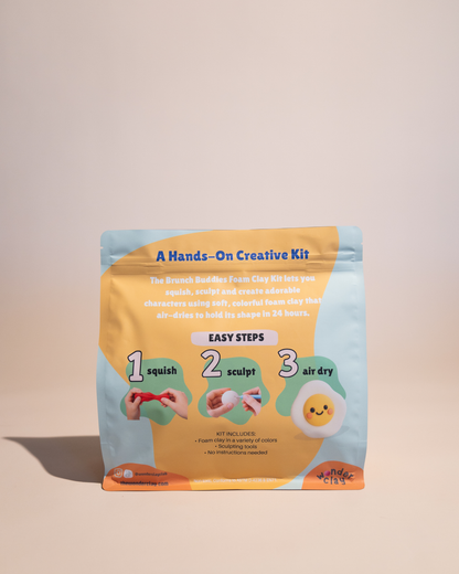 Brunch Buddies | Foam Clay Kit