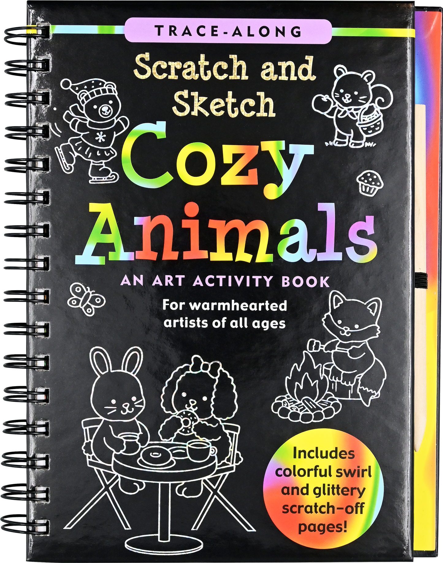 Scratch & Sketch Cozy Animals