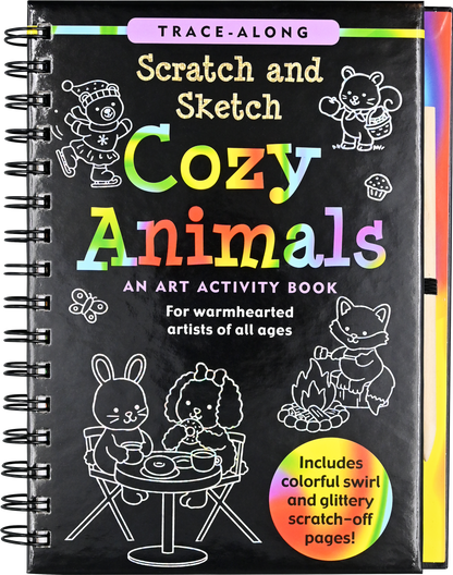 Scratch & Sketch Cozy Animals